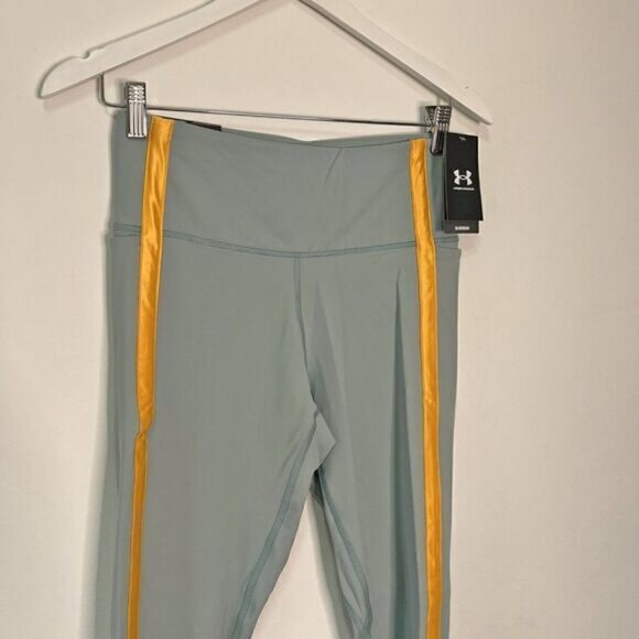 Under Armour UA Meridian Shine Ankle Leggings in Grey Shine - Picture 4 of 6